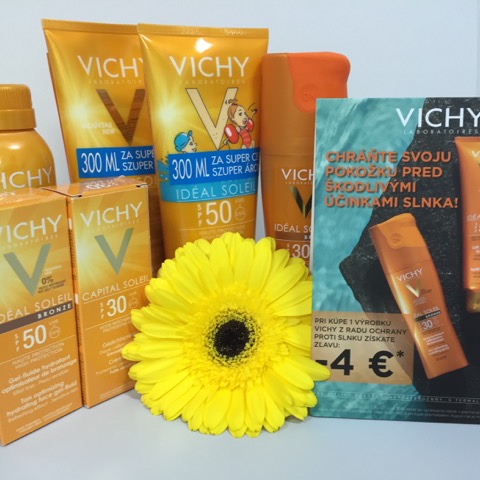 Zľava na výrobky VICHY z radu ochrany proti slnku
