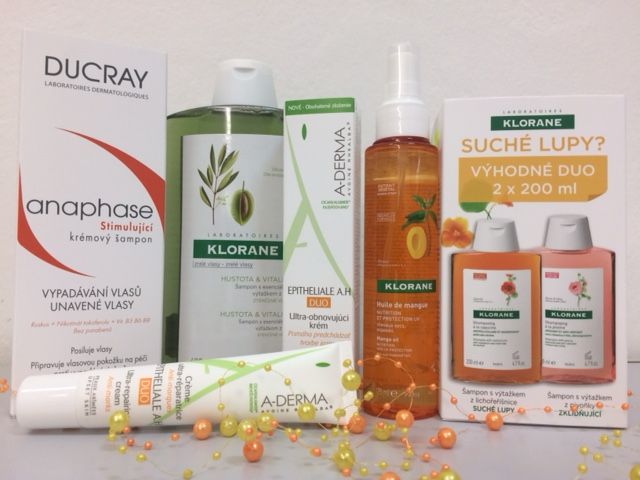 Mínus 20% KLORANE, A-DERMA, DUCRAY