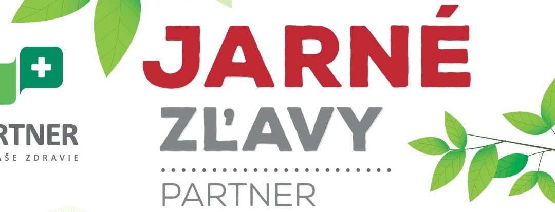 Jarné zľavy – Partner pre vaše zdravie