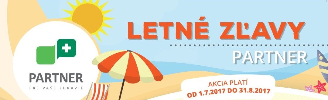 Letné zľavy – Partner pre vaše zdravie