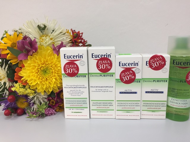 Eucerin DermoPURIFYER zľava 30%