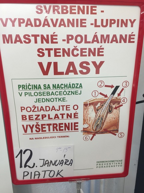 Ach, tie vlasy! Nasledujúci termín: 12. január 2018