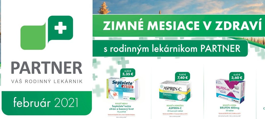 PARTNER zľavy február