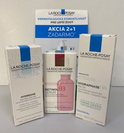 LA ROCHE-POSAY 2 + 1 ZADARMO