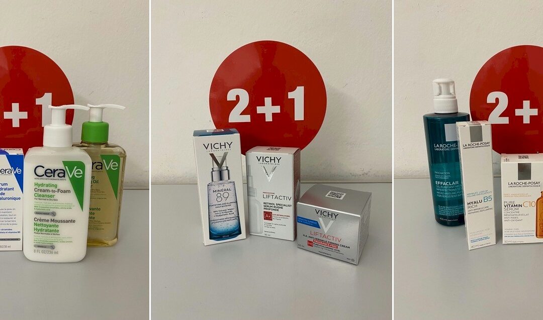 2 + 1 ZADARMO VICHY & LRP & CERAVE