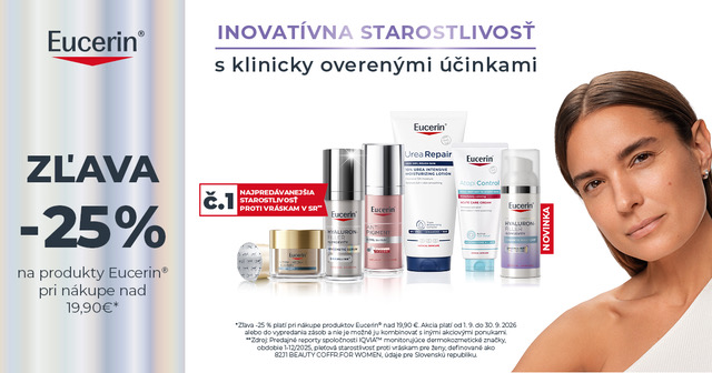 Eucerin zľava -25%